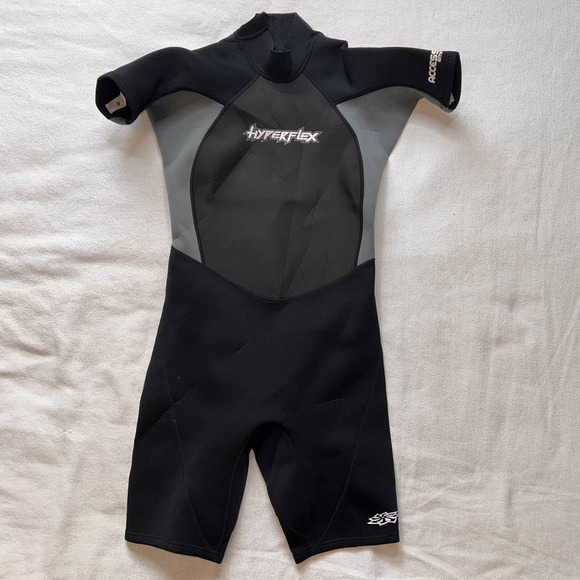 Hyperflex Access Gray/Black 2mm Shorty Wetsuit- M - Picture 1 of 16